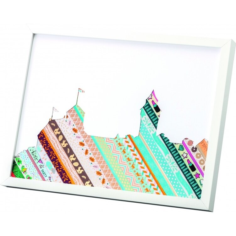 Самоклеящаяся бумажная декоративная лента Washi-Tape HOTFOIL COPPER, 4 штуки 2