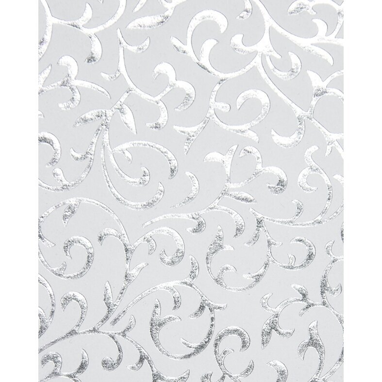Natural paper pad COLOURS OF INDIA - Delhi, DIN A4, 20 sheets, assorted silver/white/black 1