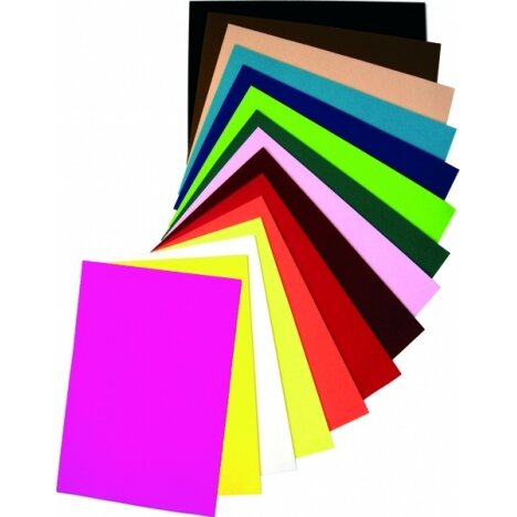 Dirbtinis fetras Folia 30x45 cm raudonas, 1 vnt. 2