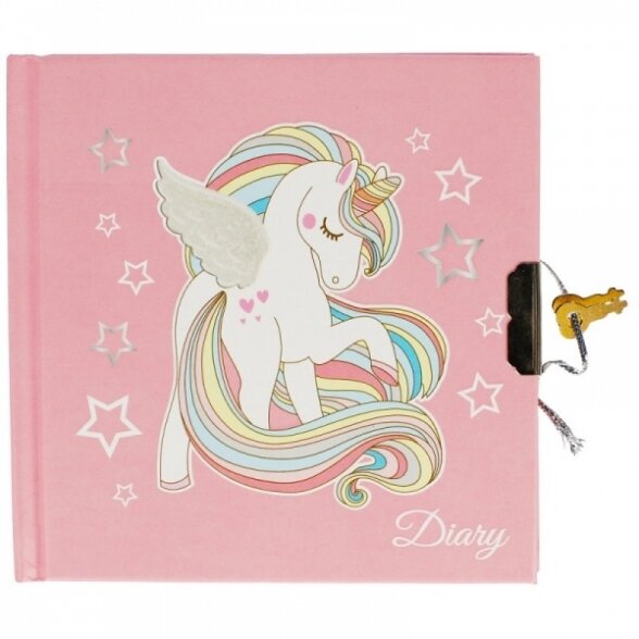 Блокнот детский с замочком Starpak Unicorn 13,5 x 13,5 см Блокнот детский с замочком Starpak Unicorn 13,5 x 13,5 см