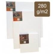 Drobė gruntuota ant porėmio Academy 280 g/m2, 24x30 cm, 100% medvilnė Imsema