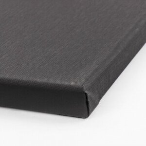 Drobė gruntuota ant porėmio Black 280 g/m2, 50x70 cm, 100% medvilnė 2