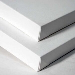 Primed Stretched Canvas Student 30x30 cm, 280 g/m2, 100% cotton medium grain 2