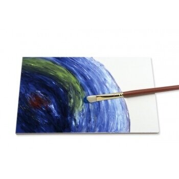 Drobė gruntuota  ant medienos plaušų plokštės 40x50 cm 2