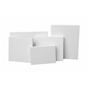 Primed Stretched Canvas Student 40x40 cm, 280 g/m2, 100% cotton medium grain 1