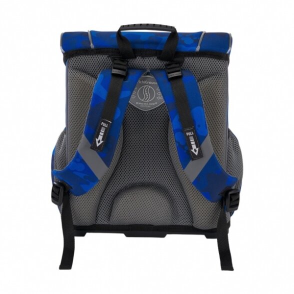 Ergonominė kuprinė ErichKrause® ErgoLine® 16L Sea Camo su plastikiniu dugnu 1 Ergonominė kuprinė ErichKrause® ErgoLine® 16L Sea Camo su plastikiniu dugnu 1