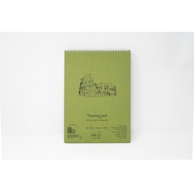 Блокнот для эскизов для акриловых и масляных красок SMLT Authentic, формат A5, 20 листов, 290 г/м², на спирали с твердой обложкой Блокнот для эскизов для акриловых и масляных красок SMLT Authentic, формат A5, 20 листов, 290 г/м², на спирали с твердой обложкой