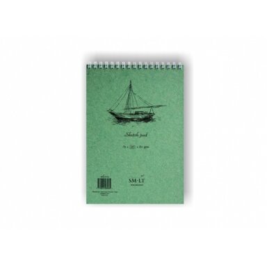 Блокнот для эскизов Authentic SMLT, формат A5, 70 листов, 80 г/м², на спирали Блокнот для эскизов Authentic SMLT, формат A5, 70 листов, 80 г/м², на спирали