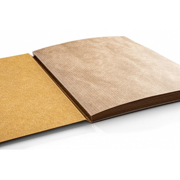 Eskizavimo bloknotas Kraft Authentic A4, 60 lapų, 90 gsm kieta nugarėle 1