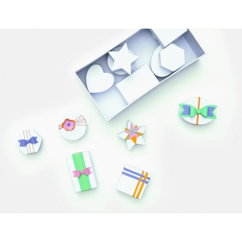 Cardboard Box Kits, 15 boxes, white 2