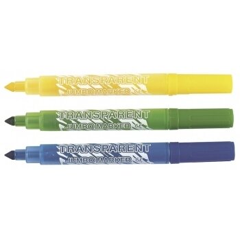 Flomasteriai Centropen Jumbo 6 spalvų 1