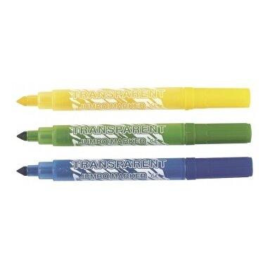 Flomasteriai Centropen Jumbo 6 spalvų Flomasteriai Centropen Jumbo 6 spalvų
