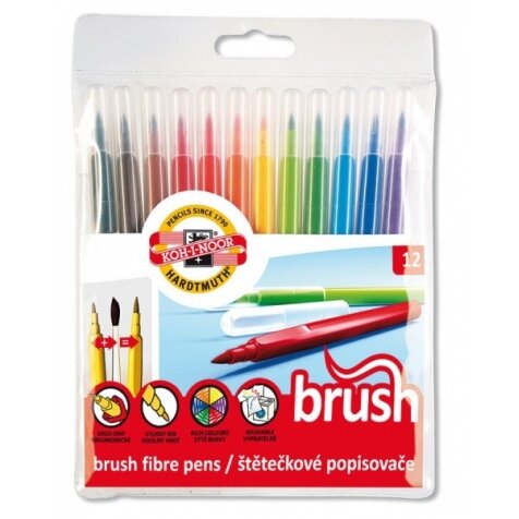 Set of Fibre Pens Koh-I-Noor 1009 12 colors Set of Fibre Pens Koh-I-Noor 1009 12 colors