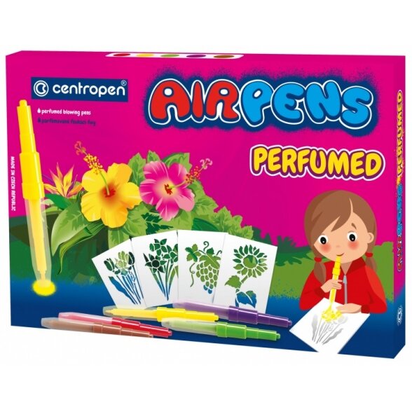 Фломастеры воздушные Centropen Blopens Fruit and Flowers 5 цветов Фломастеры воздушные Centropen Blopens Fruit and Flowers 5 цветов