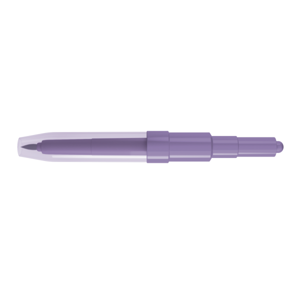 Flomasteriai pučiami Centropen Airpens Pastel 5 spalvų 1