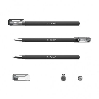 ErichKrause G-Cube Gel Pen 0.4 mm Black Ink