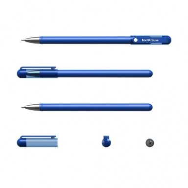 Gelinis rašiklis ErichKrause G-SOFT 0,38 mm mėlynos spalvos