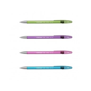 Gelinis rašiklis ErichKrause R-301 Spring 0,5 mm juodos spalvos rašalas