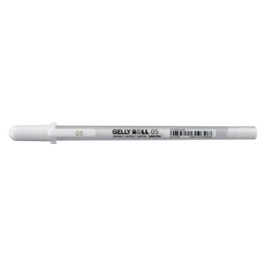 Sakura Gelly Roll 0.5 Basic Gel Pen 0.3 mm White