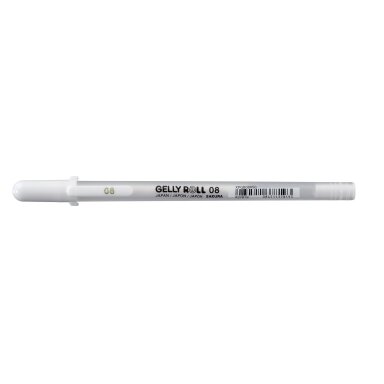 Sakura Gelly Roll 0.5 Basic Gel Pen 0.4 mm White