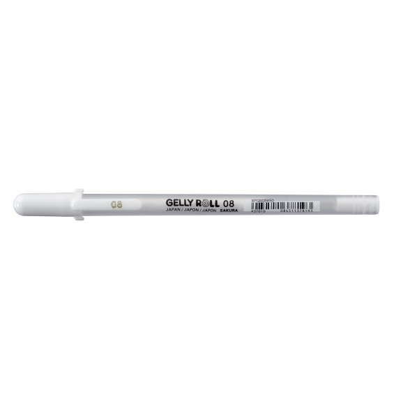 Gelinis rašiklis Sakura Gelly Roll 0,4 mm baltas