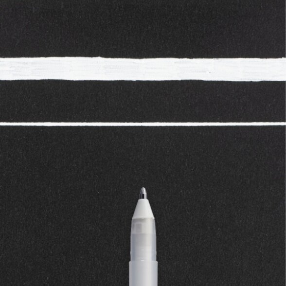 Sakura Gelly Roll 0.5 Basic Gel Pen 0.5 mm White 3 Sakura Gelly Roll 0.5 Basic Gel Pen 0.5 mm White 3