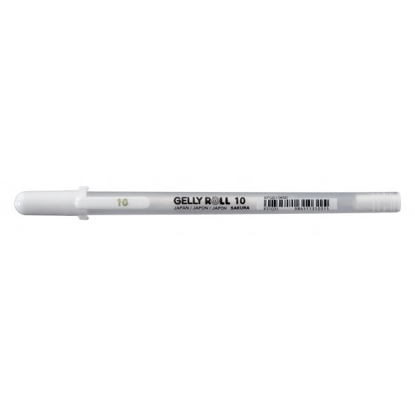 Sakura Gelly Roll 0.5 Basic Gel Pen 0.5 mm White Sakura Gelly Roll 0.5 Basic Gel Pen 0.5 mm White