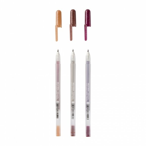 Sakura Gelly Roll Metallic Set 3 Gel Pens Nature 2 Sakura Gelly Roll Metallic Set 3 Gel Pens Nature 2