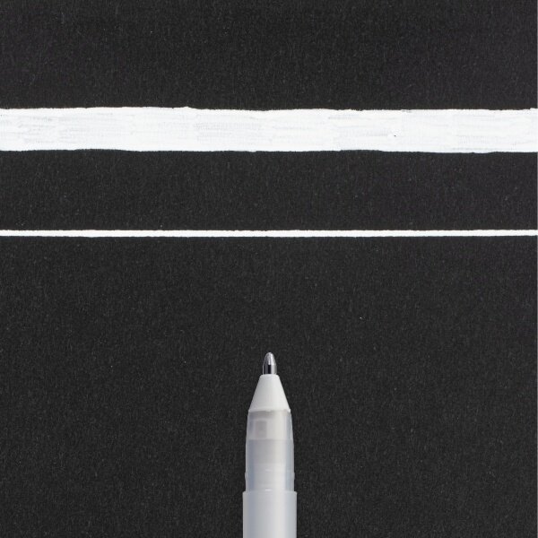 Sakura Gelly Roll 0.5 Basic Gel Pen 0.5 mm White 3 Sakura Gelly Roll 0.5 Basic Gel Pen 0.5 mm White 3