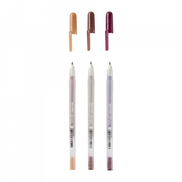 Sakura Gelly Roll Metallic Set 3 Gel Pens Nature 2