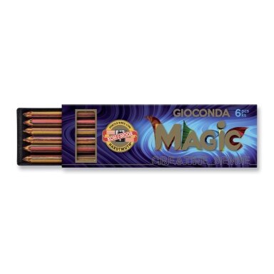 Grafitinės šerdelės Koh-I-Noor Magic 4376 5,6-120 mm, 6 vnt. Grafitinės šerdelės Koh-I-Noor Magic 4376 5,6-120 mm, 6 vnt.