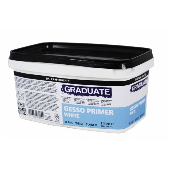 Грунт Graduate Gesso белый 1 литр Грунт Graduate Gesso белый 1 литр