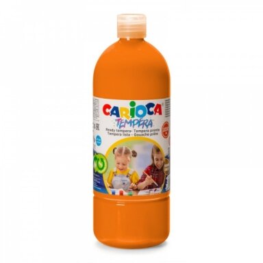 Tempera Carioca bottle 1000 ml Orange