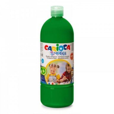 Tempera Carioca bottle 1000 ml Bright Green