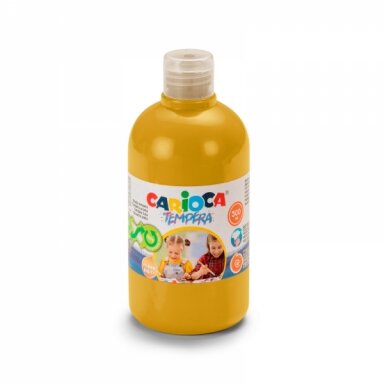 Краска Carioca Tempera 500 мл золотая