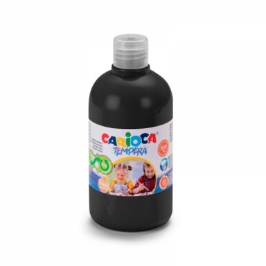 Краска Carioca Tempera 500 мл черная