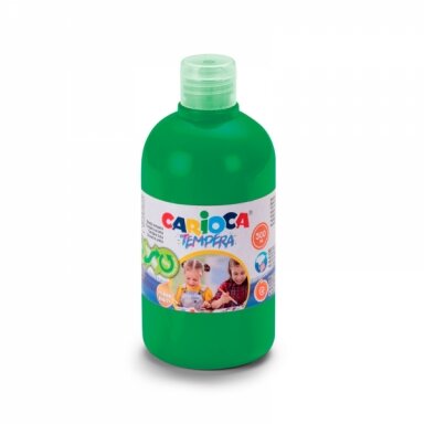 Краска Carioca Tempera 500 мл ярко-зеленый