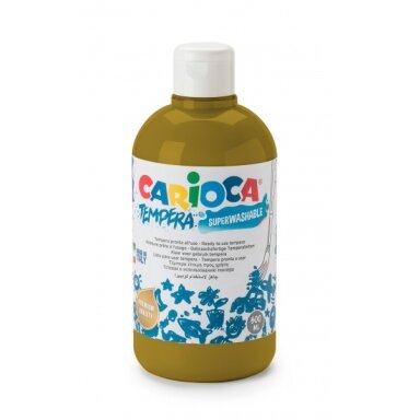 Краска Carioca Tempera 500 мл 07 Сиена натуральная