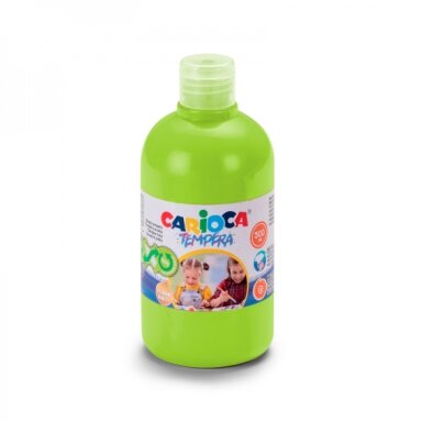Краска Carioca Tempera 500 мл светло-зеленая