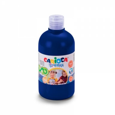 Tempera Carioca bottle 500 ml Dark Blue