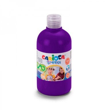 Краска Carioca Tempera 500 мл фиолетовая