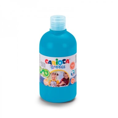 Краска Carioca Tempera 500 мл светло-синий