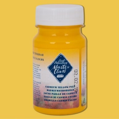 Guašas Master-Class 100 ml Nr.212 kadmis geltonas
