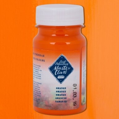 Guašas Master-Class 100 ml Nr.315 oranžinės spalvos