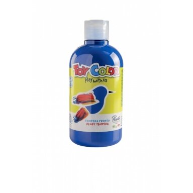 Guašas Toy Color 500 ml puikiai plaunamas kobalto mėlynos spalvos Guašas Toy Color 500 ml puikiai plaunamas kobalto mėlynos spalvos