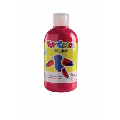 Guašas Toy Color 500 ml puikiai plaunamas raudonos spalvos (Carmine Red) Guašas Toy Color 500 ml puikiai plaunamas raudonos spalvos (Carmine Red)