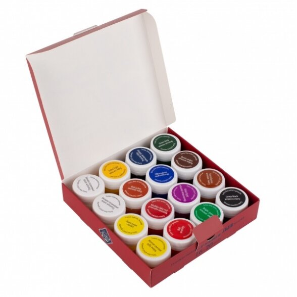 Guašų rinkinys Master-Class 16x20 ml 1