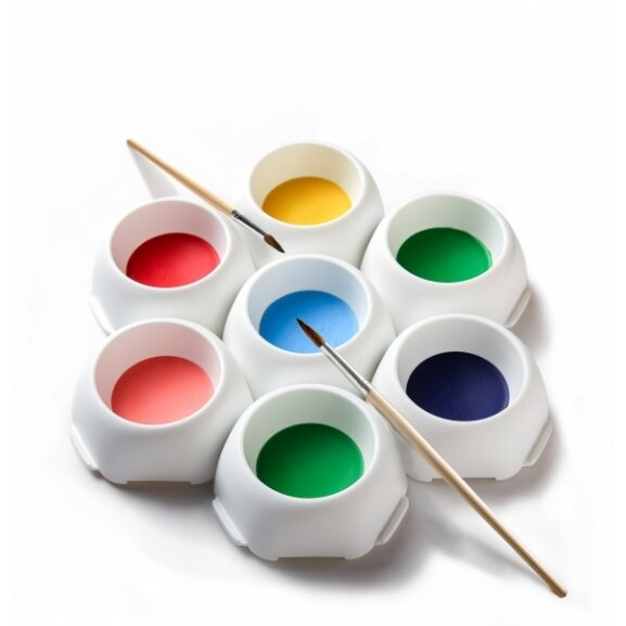 Indeliai dažams Toy Color Color-Hive, 7 vnt.