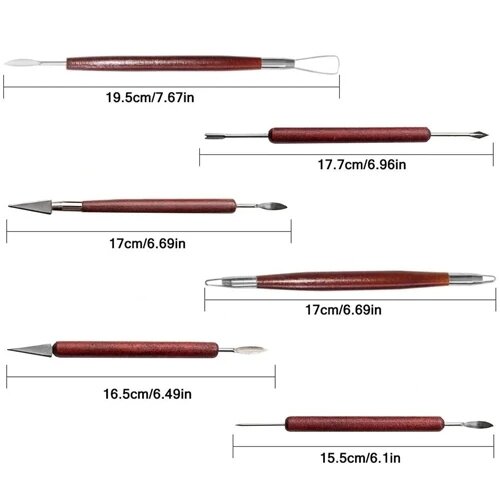 Set of modeling tools 6 pcs. 2