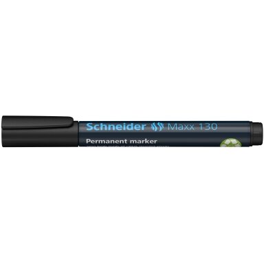 Žymeklis nenutrinamas Schneider 130 juodas Žymeklis nenutrinamas Schneider 130 juodas